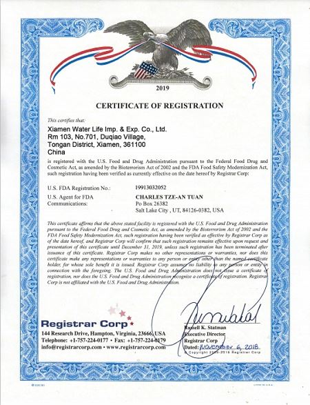 FDA registration