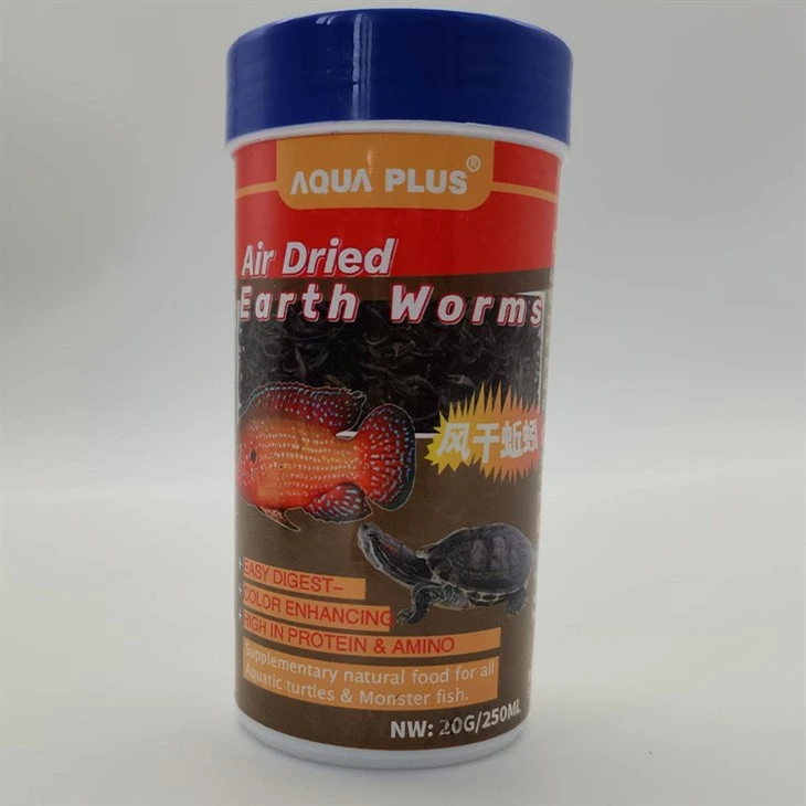 Air Dried Earth Worms fish food Air Dried Earth Worms fish food